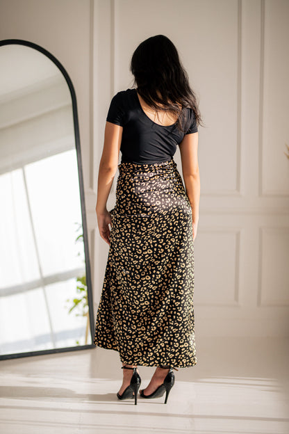 Perla skirt In Cheetah