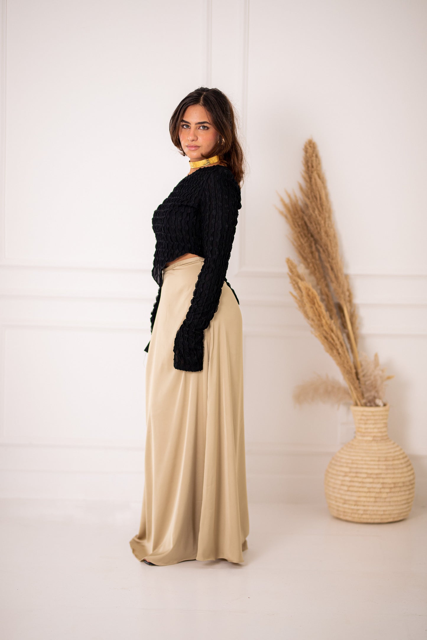 Ozga Skirt In Beige